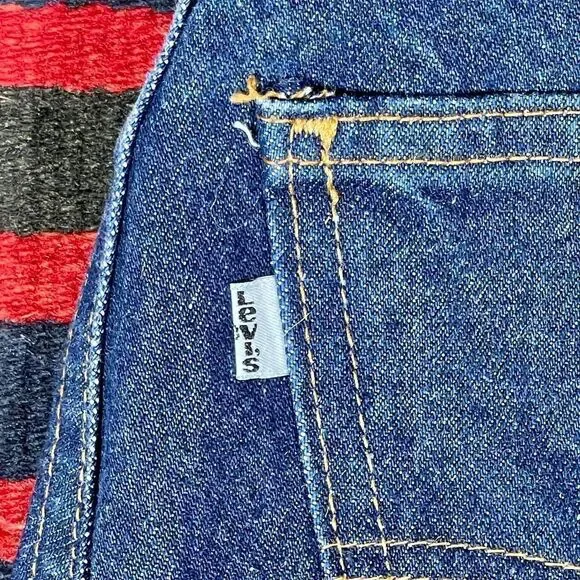 25w 70s USA Vintage Levi’s‎ Women's White Tab jeans